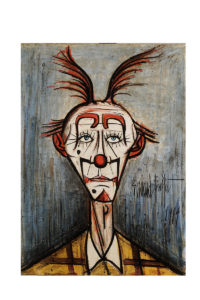 Bernard BUFFET - Tête de clown 1989 Adjugé 480 000€