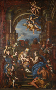 La circoncision. Nicolo de Simone. Naples. Epoque du XVII eme