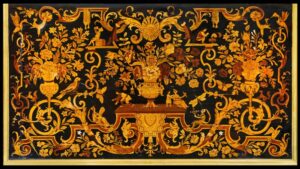 Aubertin GAUDRON. Bureau Mazarin. Paris. Epoque Louis XIV. Circa 1675